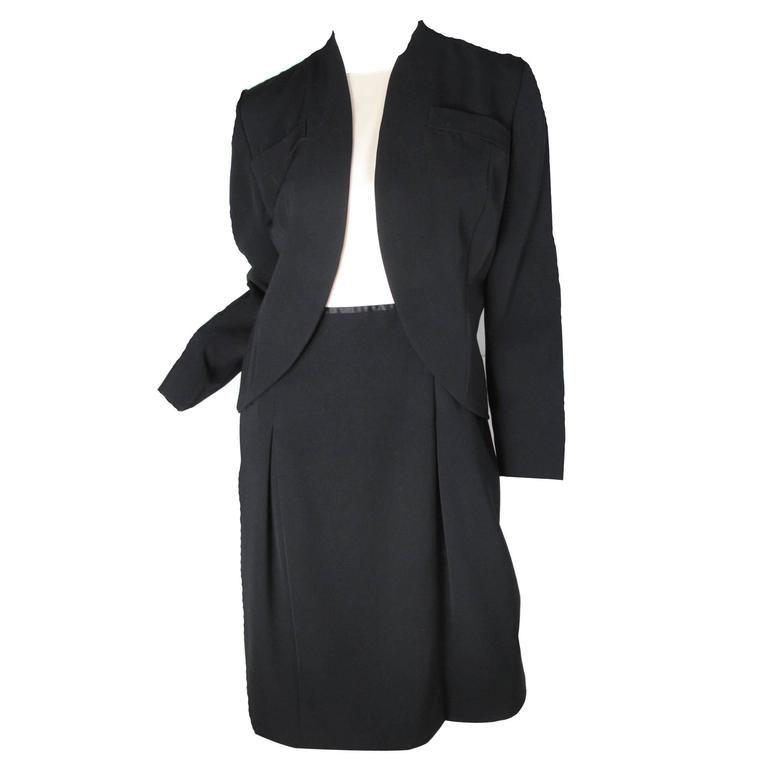 Galanos Cocktail Tuxedo Dress For Sale at 1stdibs