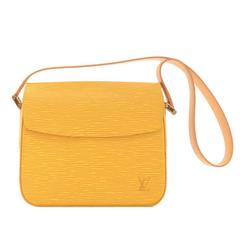 Vintage Louis Vuitton Bushi Yellow Epi Leather Shoulder Bag