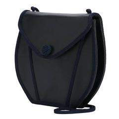 Iconic Navy Braided and Leather Saint Laurent Bag 9
