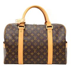 Louis Vuitton Carryall Monogram Canvas Travel Duffel Bag