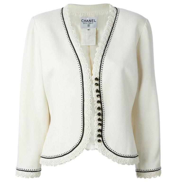 Chanel Embroidery and passementerie Jacket at 1stDibs