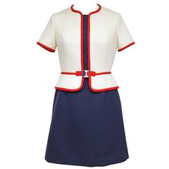 Louis Feraud tailored cocktail dress, c. 1960s 2
