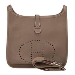 Hermes mini Evelyne TPM shoulder bag Etoupe – STYLISHTOP