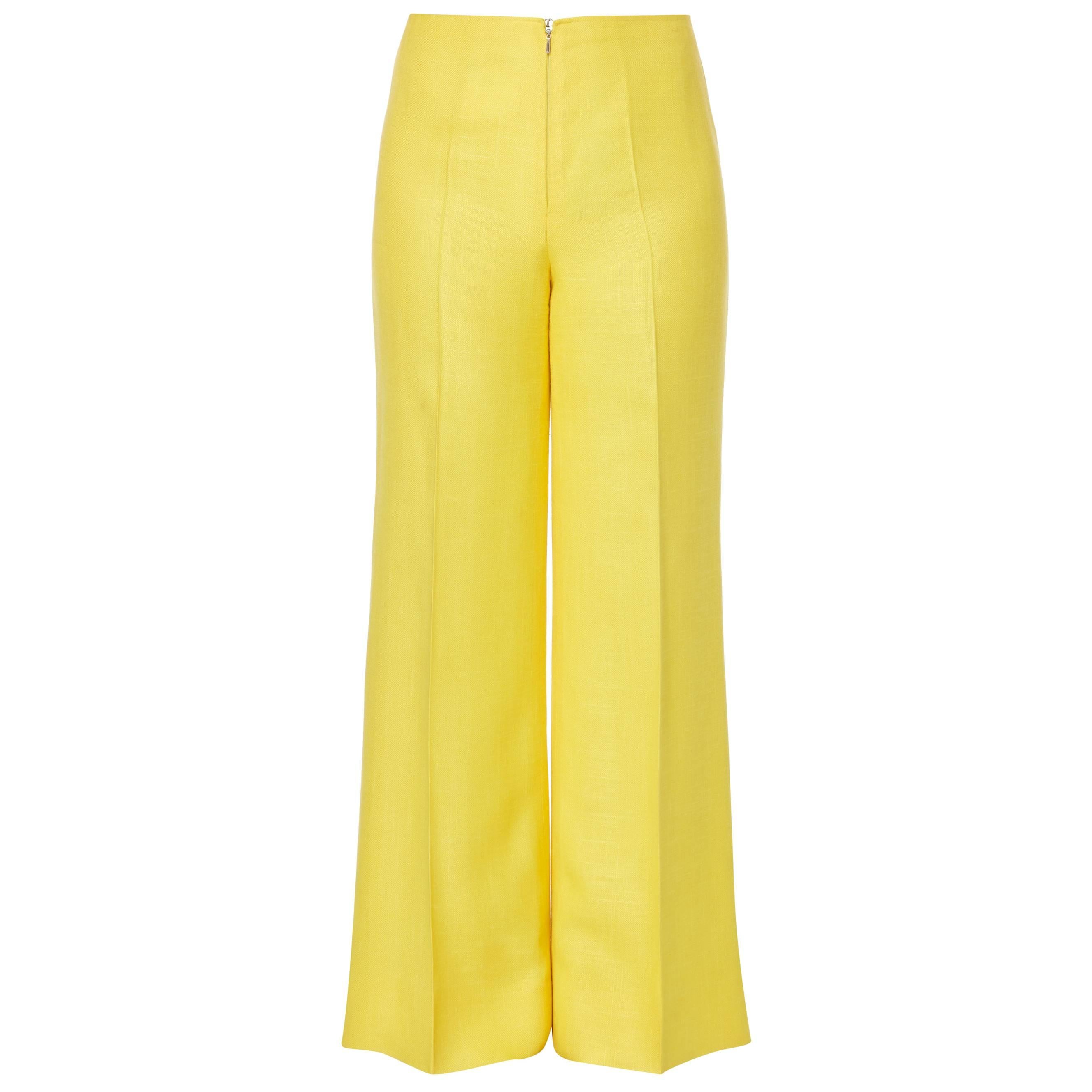 Courrèges yellow trousers, circa 1970