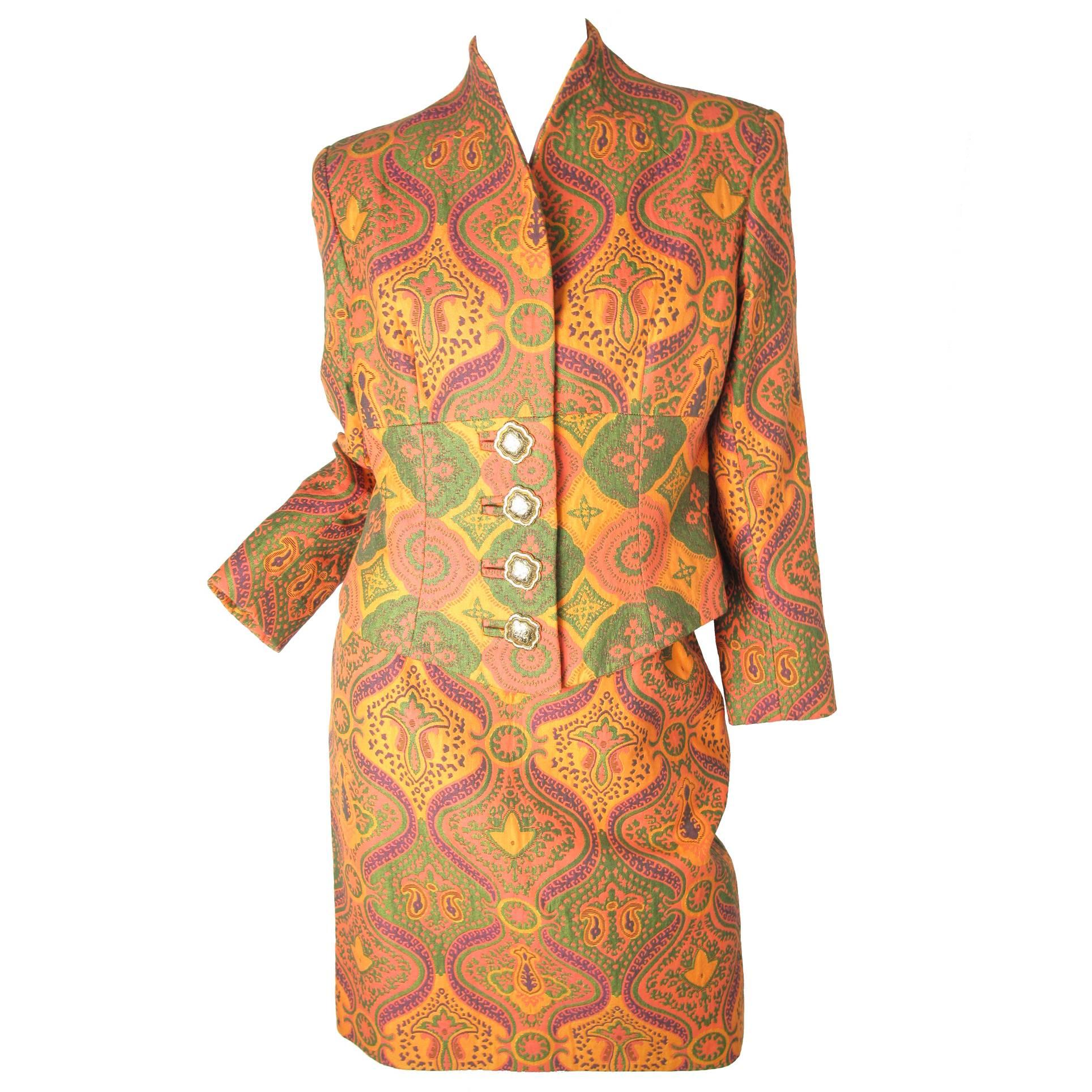 Christian Dior Paisley Suit