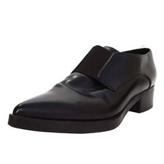 Stella McCartney Black Pointed Toe Tuxedo Shoes sz 37