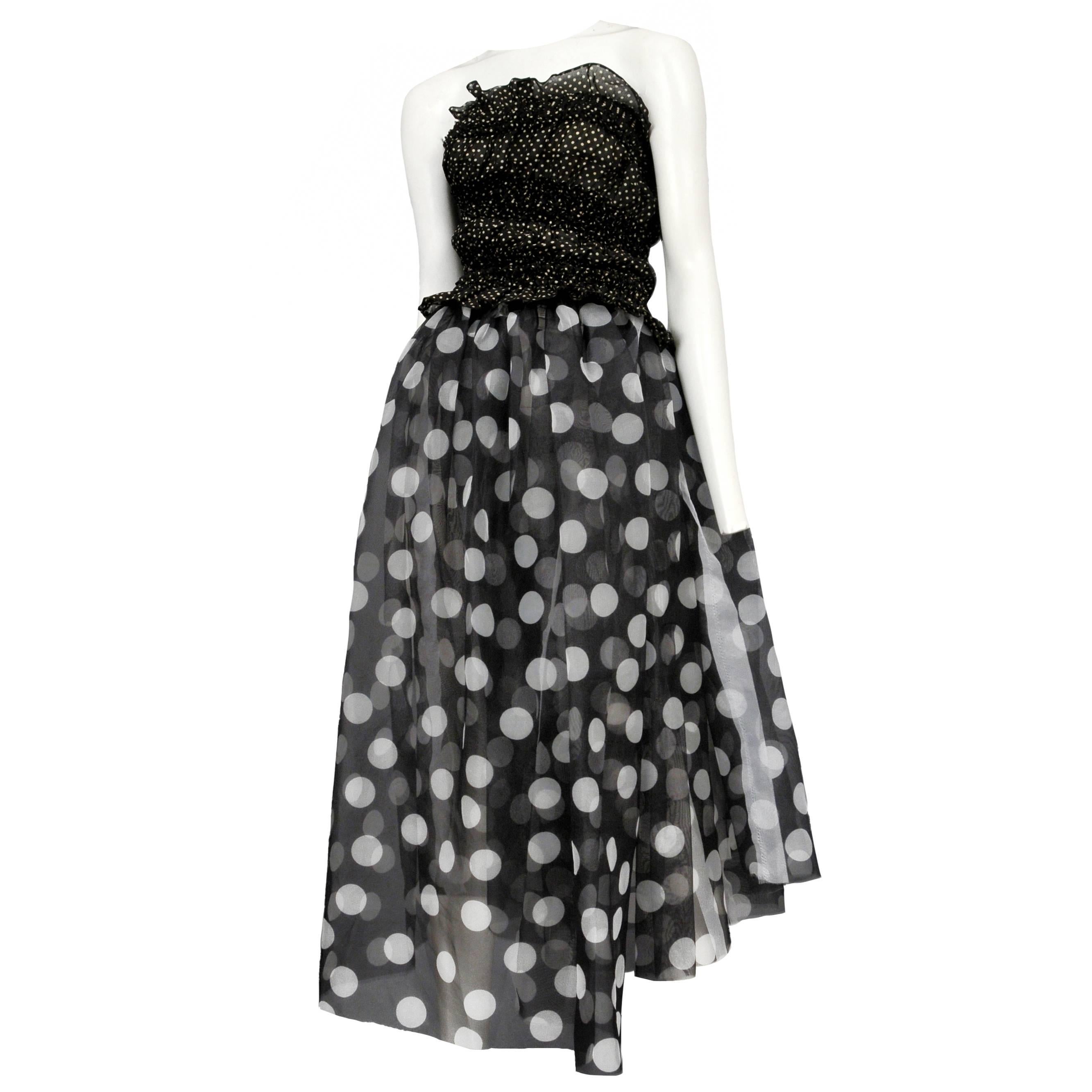 Tao Polka Dot Organza Dress 