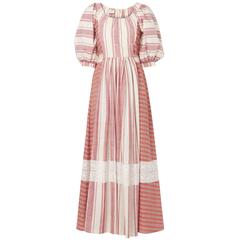 Thea Porter couture peasant dress, circa 1975 2