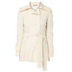 Vintage Ted Lapidus ivory jacket, circa 1970