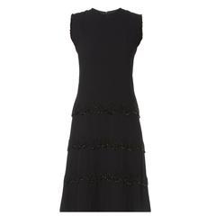 Carven haute couture black dress, circa 1963