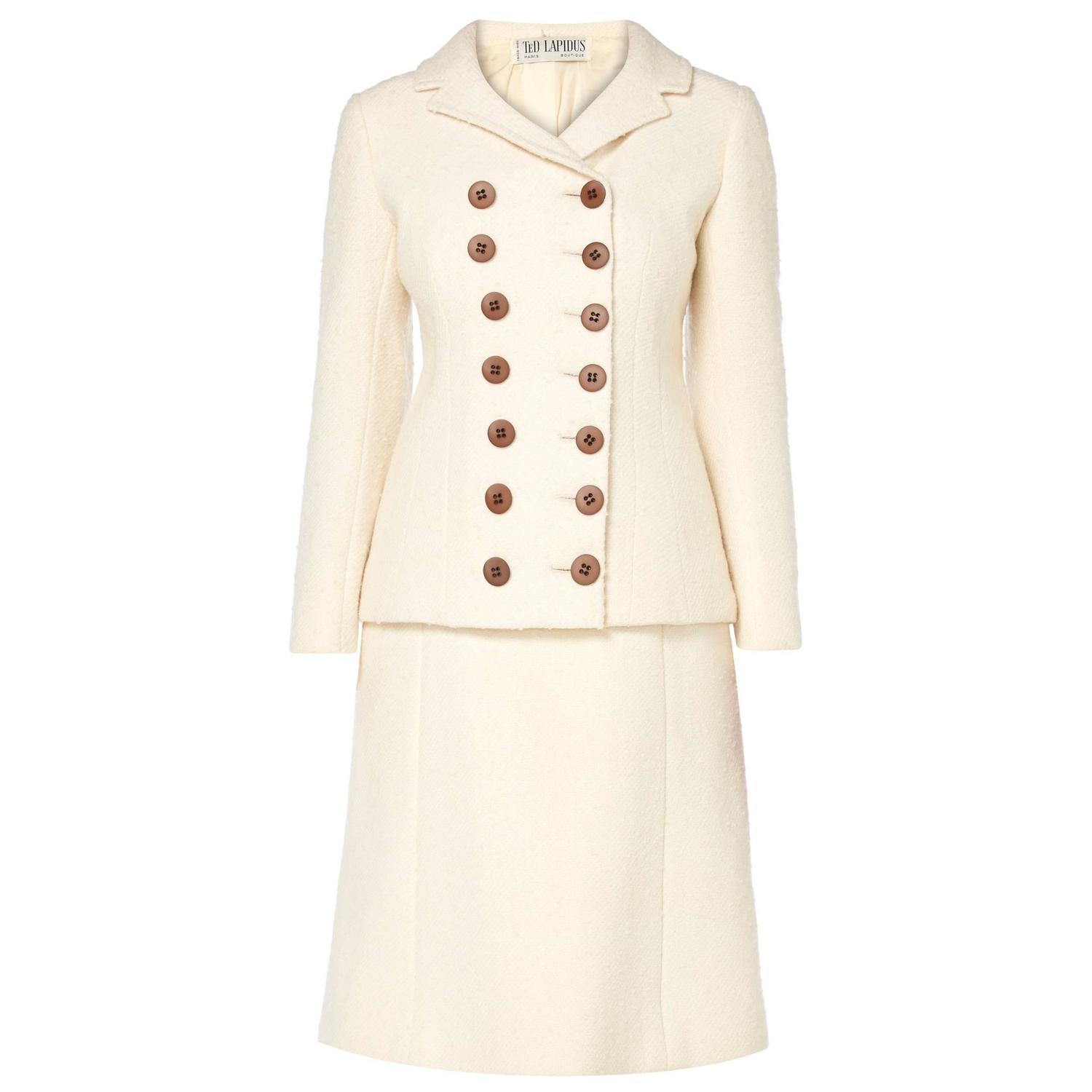 Ivory Skirt Suit 31