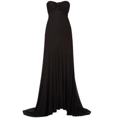 Madame Grès Haute couture black dress, Autumn/Winter 1961 2