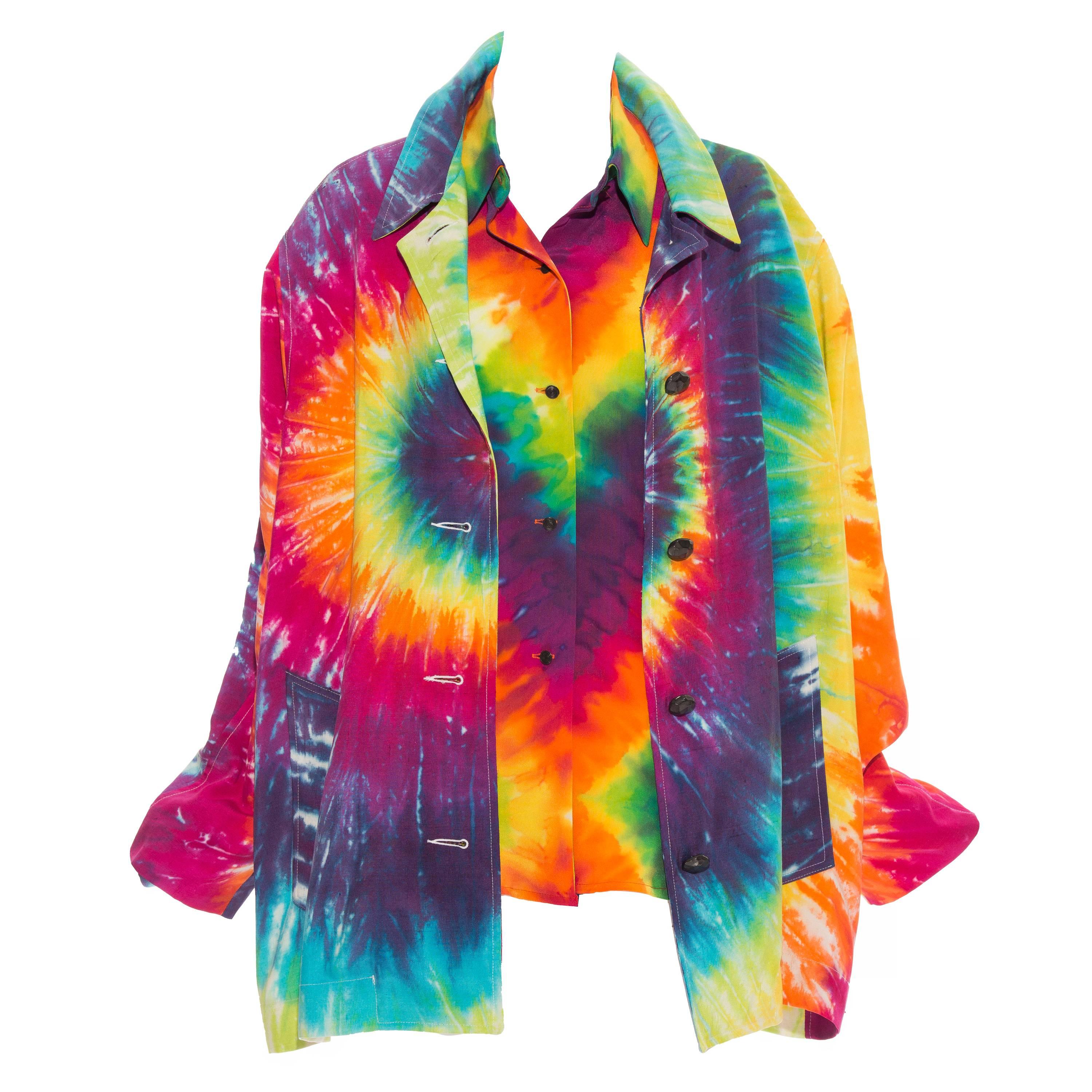 Todd Oldham Tie-Dye Jacket And Blouse, Spring 1994