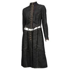McQueen Irere Black Laces Coat