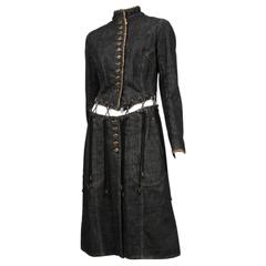 McQueen Irere Black Laces Coat 