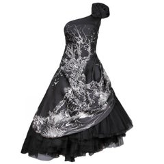 Important Alexander McQueen "Girl Who Lived In A Tree" 2008 Runway Gown