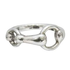 1980's Hermes Sterling Silver Ring 5