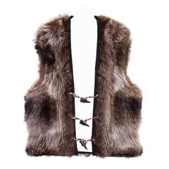 Thom Browne Raccoon Fur Vest
