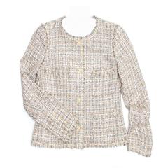 Chanel Multicolor Cotton Tweed Jacket 1