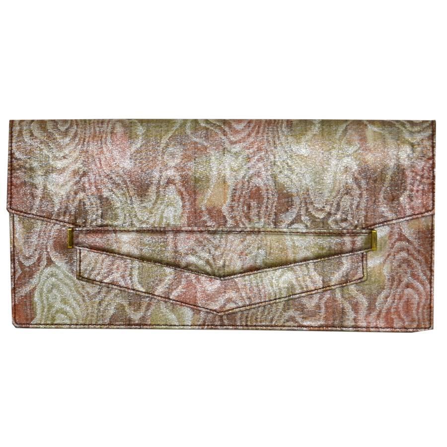 Rare Hermes Silk Clutch For Sale