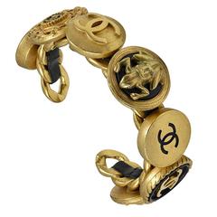 Gorgeous Vintage Chanel Button Cuff