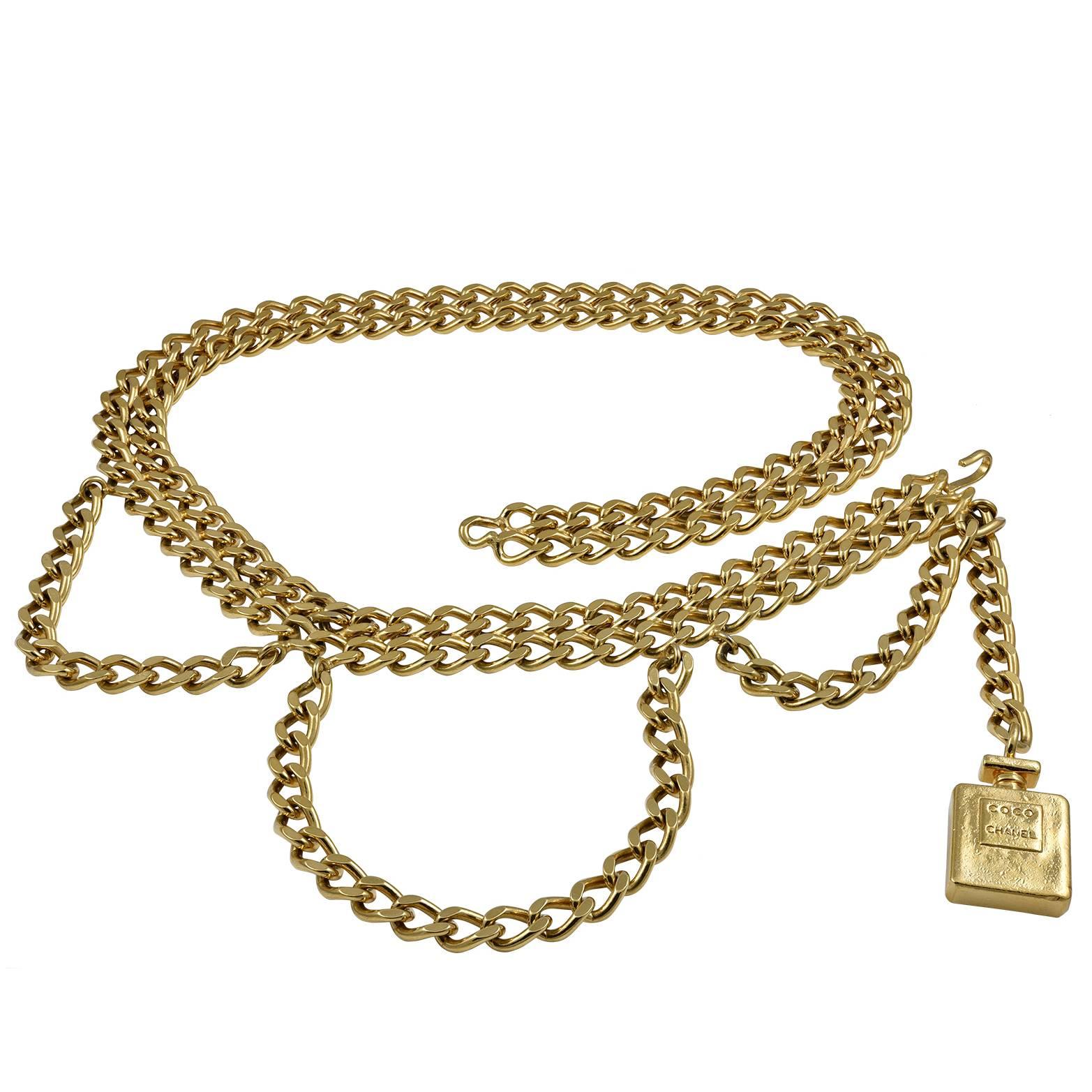 Classic Chanel Chain Belt (S)
