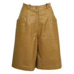 1980's Krizia Pigskin Culottes