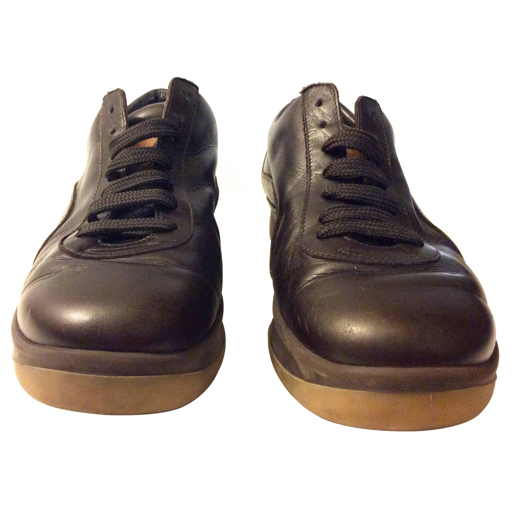 Louis Vuitton Sneakers -Ladies Brown Leather For Sale