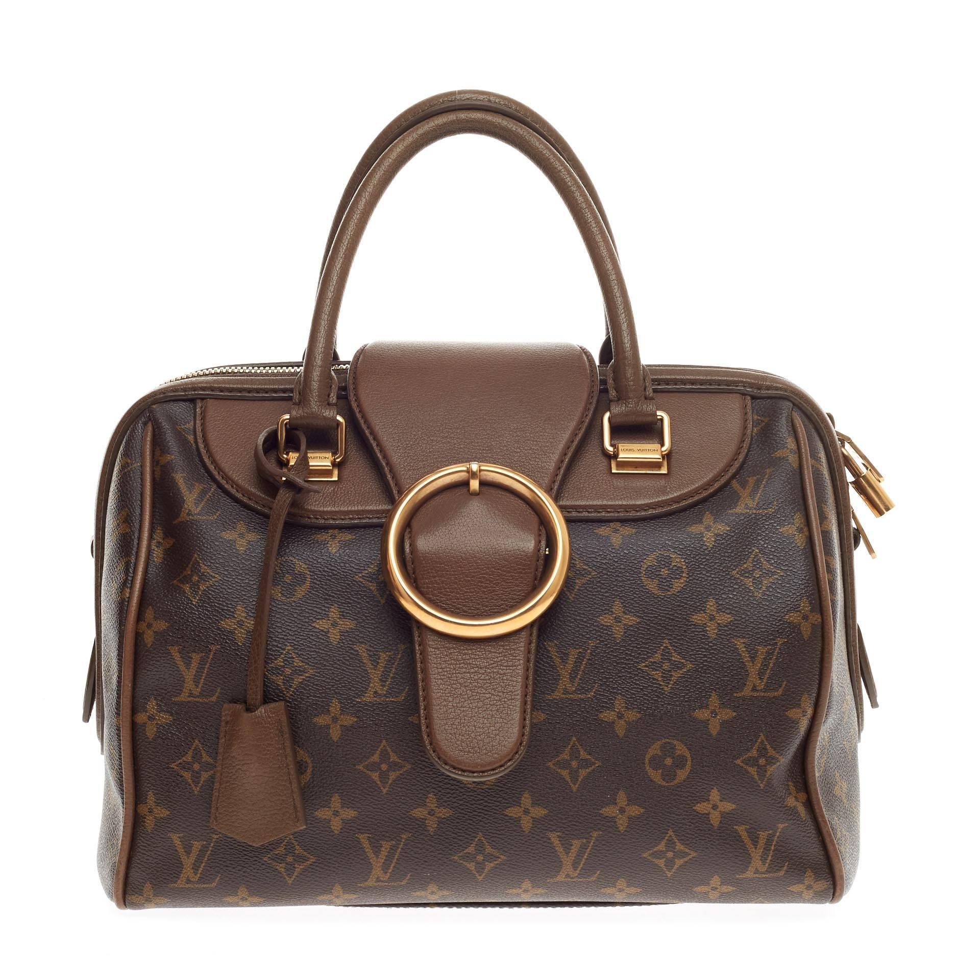 Auth. LOUIS VUITTON Monogram Golden Arrow Speedy Handbag LIMITED EDITION