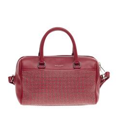 Saint Laurent Classic Baby Duffle Studded Leather