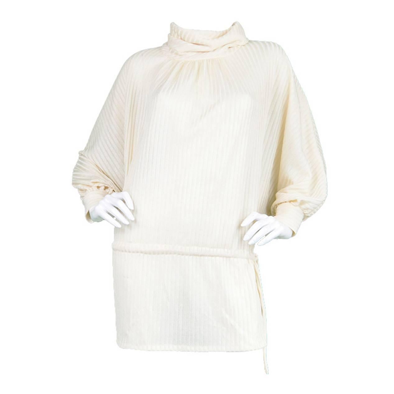 Lee Bender Vintage Bus Stop Roll Neck Mini Dress, 1970s 