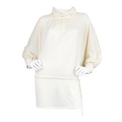 Lee Bender Vintage Bus Stop Roll Neck Mini Dress, 1970s