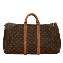 Louis Vuitton Vintage Monogram Keepall 50cm Bag GHW