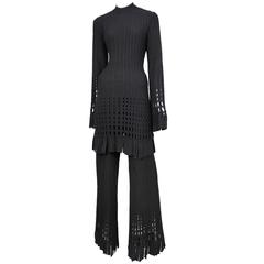 Alaia Boiled Wool Ensemble