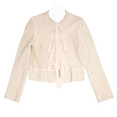 Chloe'' Dusty Pink Lederjacke
