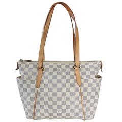 Louis Vuitton Totally Damier Azur Handbag in Dust bag