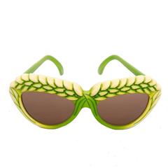 Retro A pair of 1980s Green Isabel Canovas Sunglasses