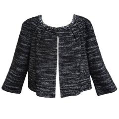 St. John Crop Knit Evening Jacket 