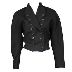 Alaia Double Breasted Wool Jacket 
