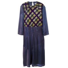 Yohji Yamamoto 'Y' tie-dye dress 7