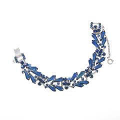 Vintage Sapphire Royal Blue Bracelet by Julianna 