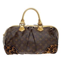 Used Louis Vuitton Stephen Limited Edition Monogram Canvas and Pony Hair