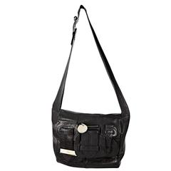 Black Chloe Leather Crossbody Bag