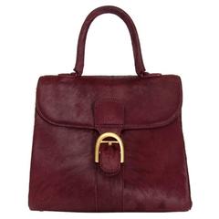 Raro pelo di vitello Delvaux Brillant Bordeaux