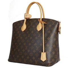 Louis Vuitton Monogram Lockit MM Handbag M40606