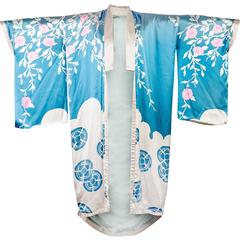 Tom Ford for Gucci Spring/Summer 2003 Menswear Blue Silk Kimono