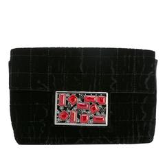 Chanel Stone Embellished Clutch 11