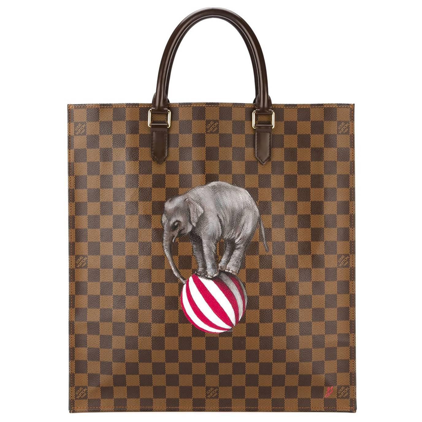 Customised Louis Vuitton Vintage &#39;Elephant&#39; Bag at 1stdibs