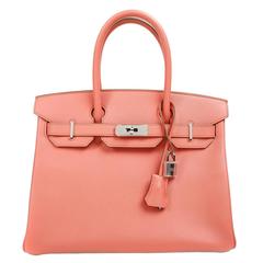 Hermès Rose Confetti Epsom Leather 30 cm Birkin Bag- PHW