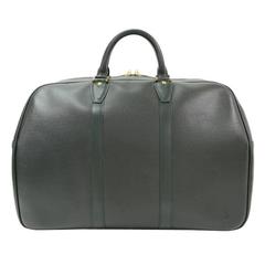 Louis Vuitton Kendall PM Dark Green Taiga Leather Travel Bag